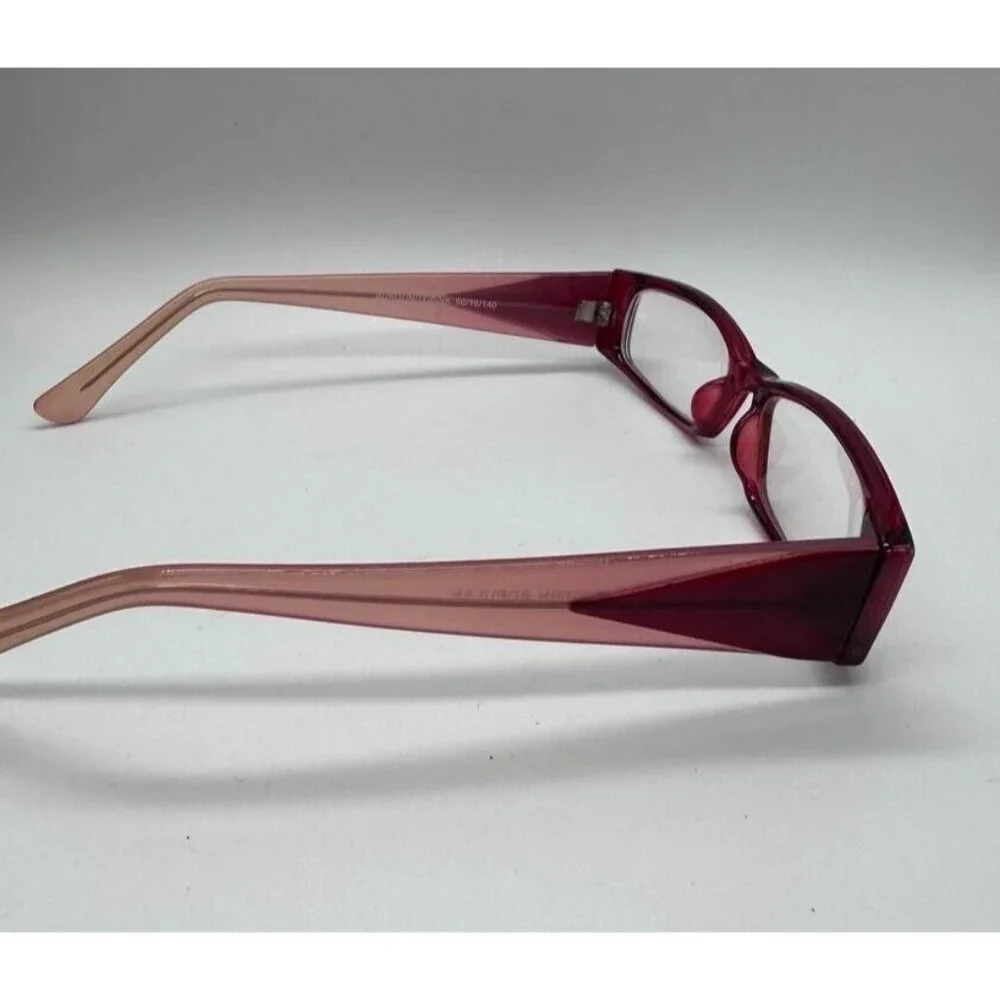 Modern Popular‎ Womens Eyeglasses Frame for Prescription Lenses Burgundy Pink